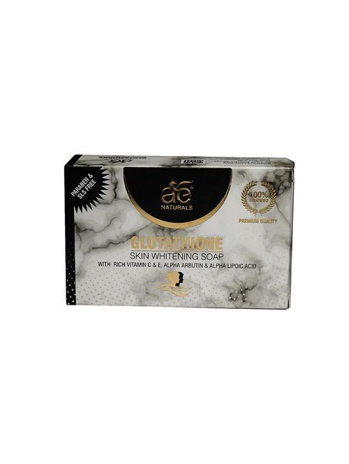 ae naturals glutathione skin whitening soap with active charcoal and kojic acid 5 x 75g - 16010783 - Very Small Image - 1