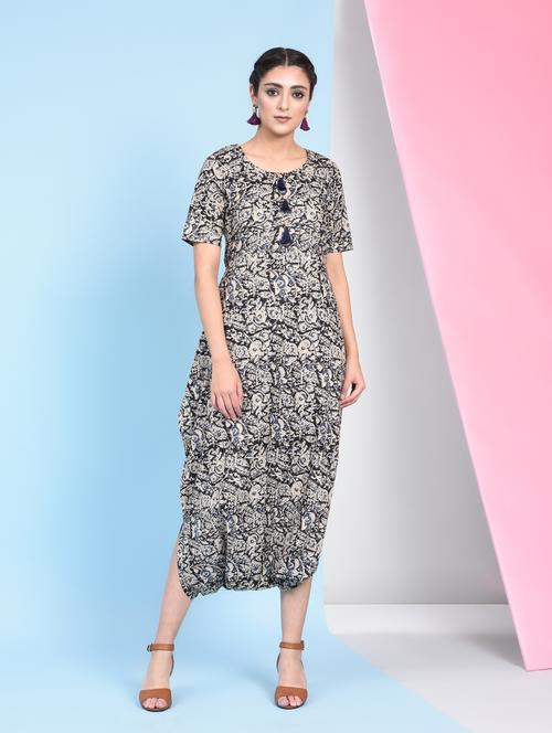 tie back draped jumpsuit - 16012150 - Very Small Image - 1