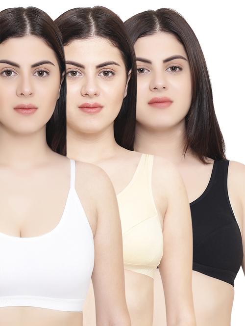 set of 3 sports bra - 16012969 - Very Small Image - 1