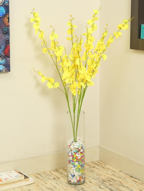 aapno rajasthan plastic yellow artificial flowers - 16016402 - Very Small Image - 1