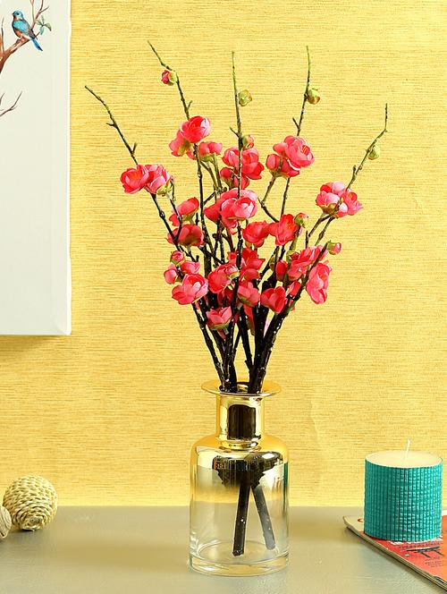 aapno rajasthan plastic pink artificial flowers - 16016479 - Very Small Image - 1