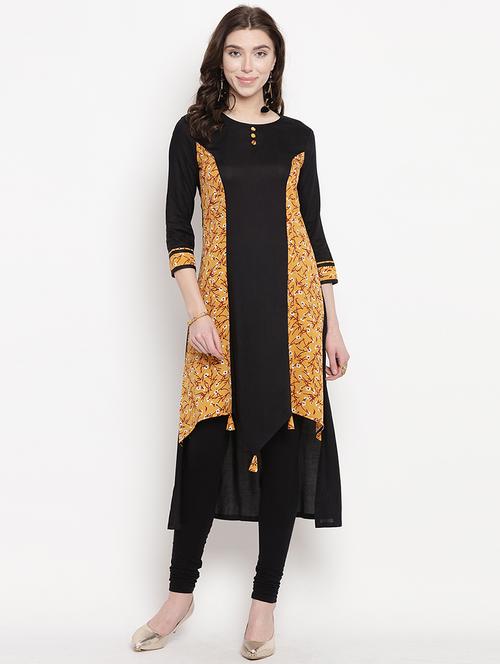 printed a-line kurta - 16016528 - Very Small Image - 1