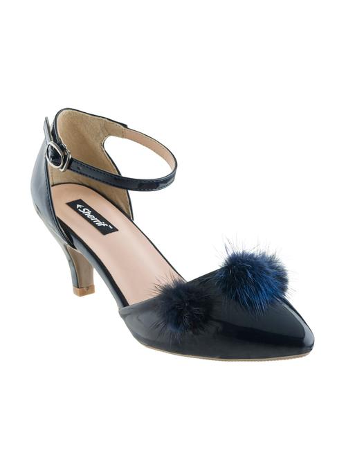 navy ankle strap sandals - 16019453 - Very Small Image - 1