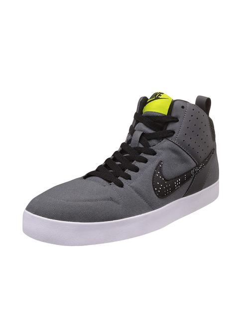 nike liteforce iii mid grey ankle high sneakers - 16040114 - Very Small Image - 1