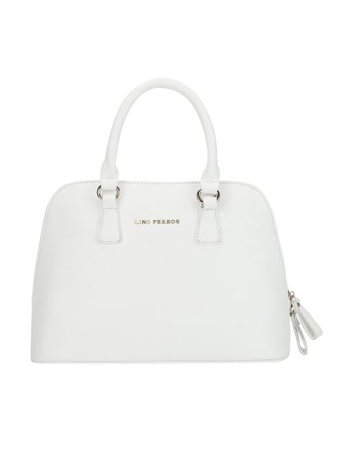 white leatherette (pu) satchel - 16044267 - Very Small Image - 1