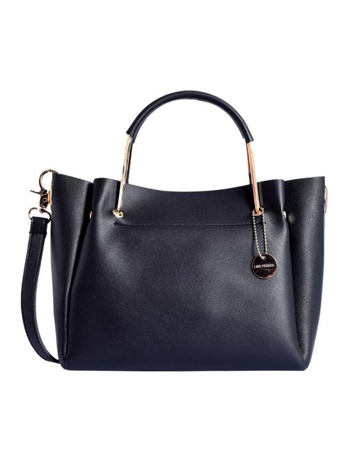 black leatherette (pu) handbag - 16044427 - Very Small Image - 1