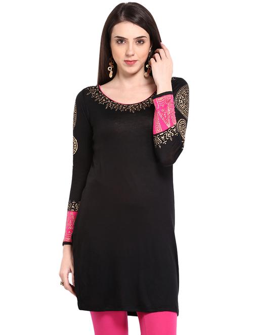 block print straight kurta - 16044743 - Very Small Image - 1
