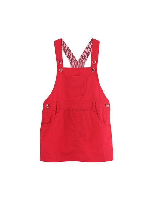 red cotton dungaree - 16044891 - Very Small Image - 1