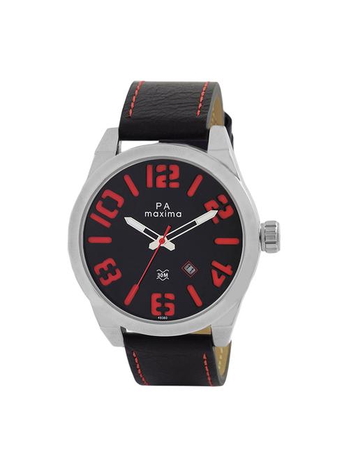 leatherette strap analog watch (49360lagi) - 16048746 - Very Small Image - 1