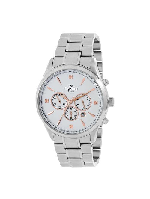 metal strap analog watch (48810cmgs) - 16048751 - Very Small Image - 1