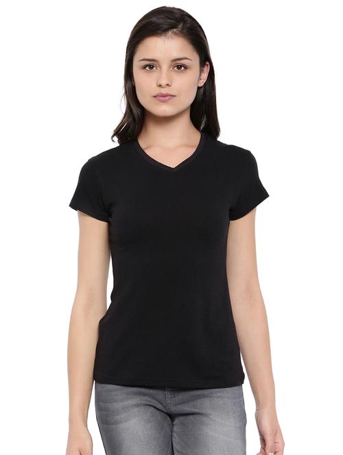 v-neck short sleeved tee - 16049928 - Very Small Image - 1