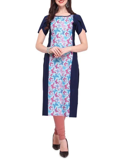 digital straight straight kurta - 16053315 - Very Small Image - 1