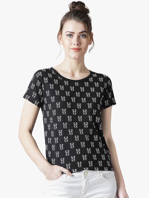 round neck quirk tee  - 16053393 - Very Small Image - 1