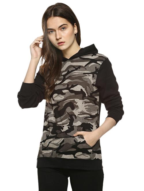 women's plain sweatshirt - 16054688 - Very Small Image - 1