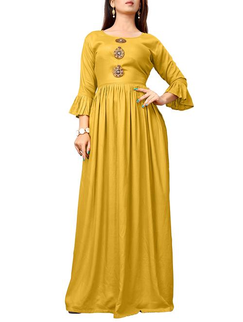 embellished flared maxi dress - 16057164 - Very Small Image - 1