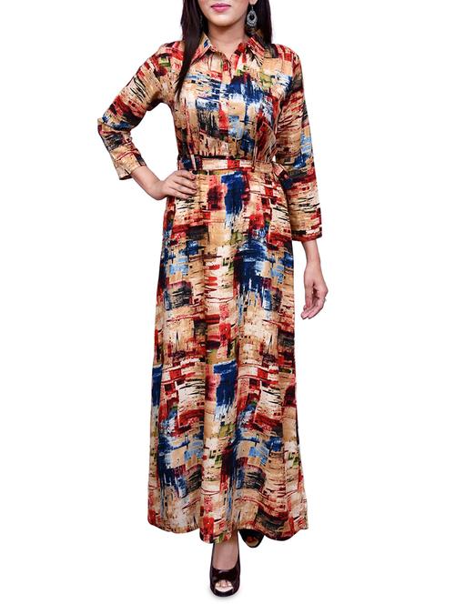 abstract a-line kurta - 16058038 - Very Small Image - 1