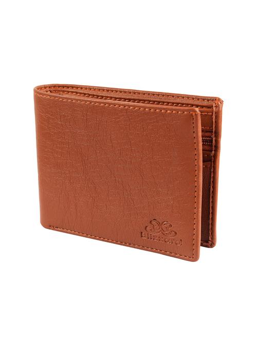 tan leatherette wallet - 16058900 - Very Small Image - 1