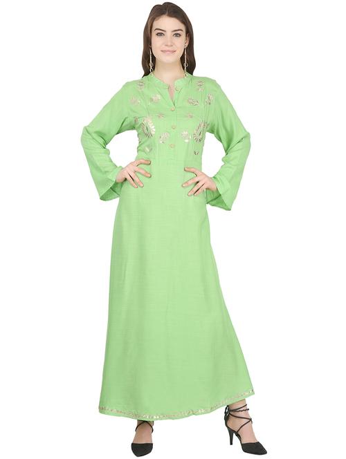 pastel gotta work flared dress - 16061406 - Very Small Image - 1