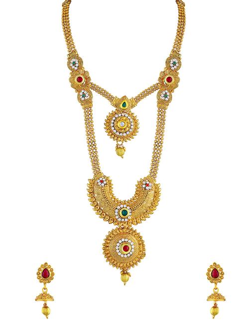 gold zinc  necklace - 16064748 - Very Small Image - 1