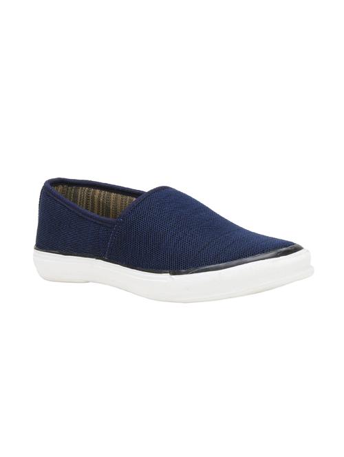 navy mesh casual slip ons - 16072659 - Very Small Image - 1