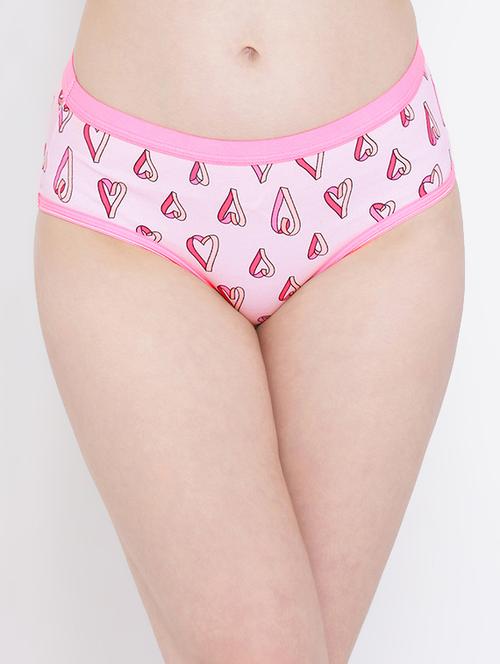 heart print hipster panty - 16077735 - Very Small Image - 1