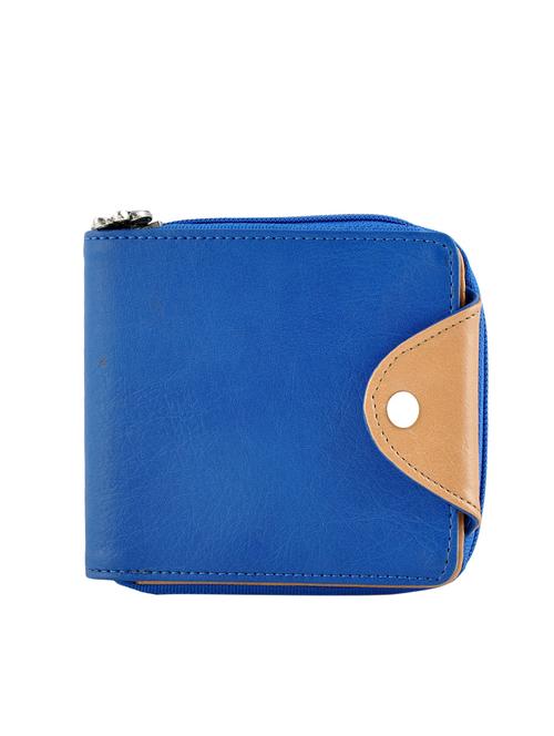 blue leatherette (pu wallet - 16078750 - Very Small Image - 1