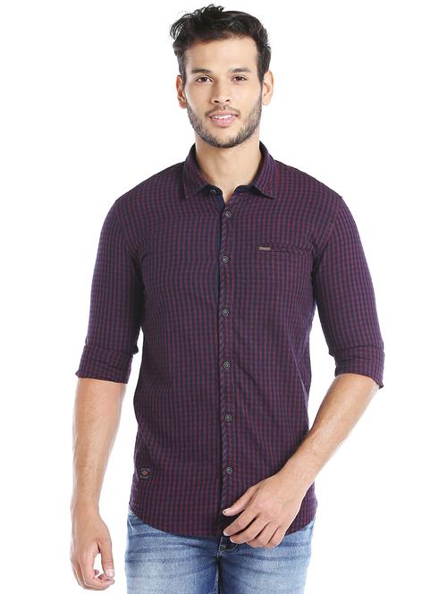 red striped casual shirt - 16078885 - Very Small Image - 1