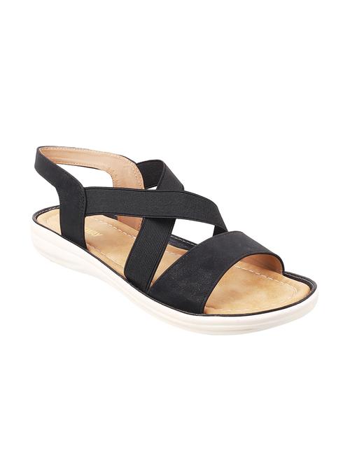 black back strap sandals - 16083758 - Very Small Image - 1