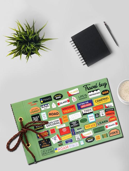 sehaz artworks travelbug photo album diy handmade album scrapbook for anniversary, wedding, travelling, baby shower - 16088120 - Very Small Image - 1