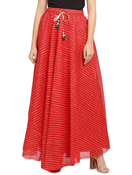 leheriya a-line skirt - 16090879 - Very Small Image - 1