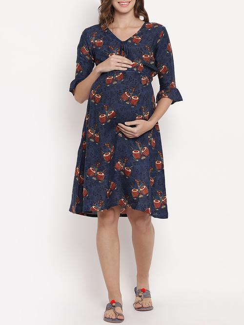 quirky maternity wear dress - 16091246 - Very Small Image - 1