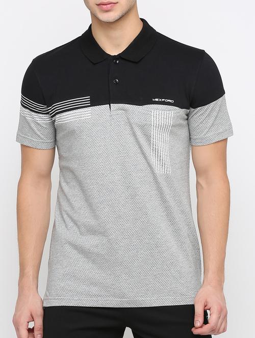 grey all over print tshirt - 16093062 - Very Small Image - 1