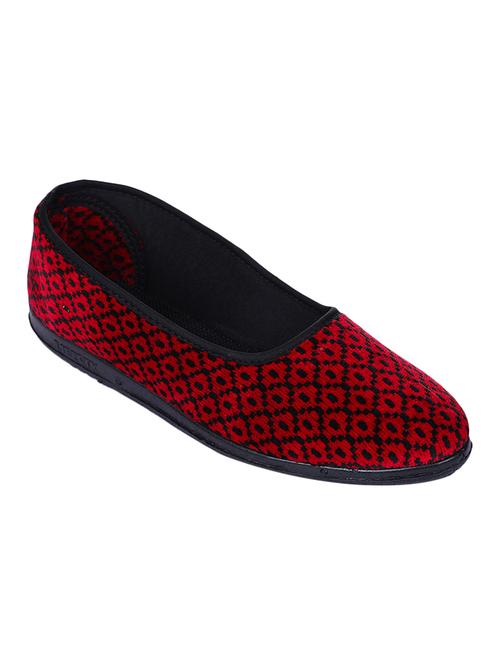 red slip on casual shoes - 16096248 - Very Small Image - 1