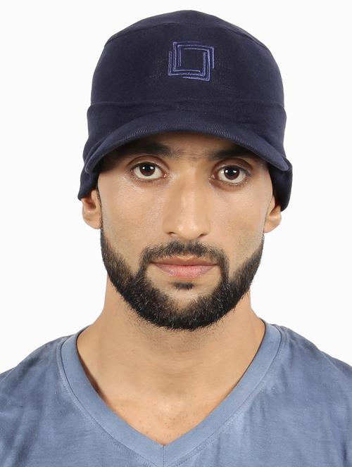 blue cotton winter caps - 16099166 - Very Small Image - 1