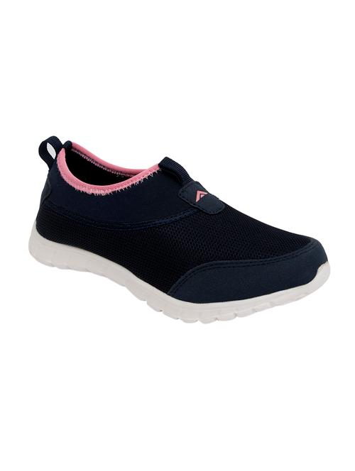 navy slip on sports shoes - 16099923 - Very Small Image - 1