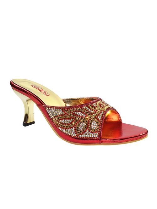 red slip on sandals - 16105685 - Very Small Image - 1