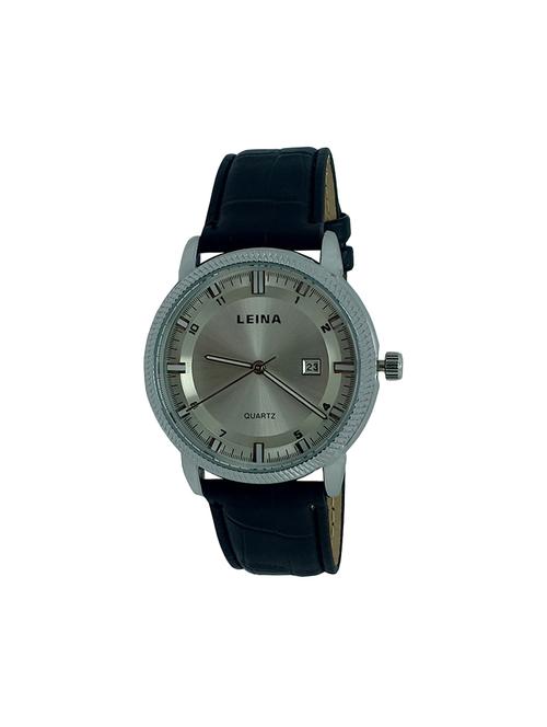 leather strap analog watch (jm800) - 16108011 - Very Small Image - 1