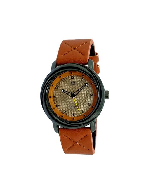leather strap analog watch (jm856) - 16108046 - Very Small Image - 1