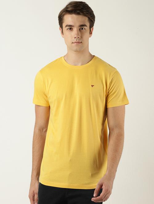 yellow solid t-shirt - 16108816 - Very Small Image - 1