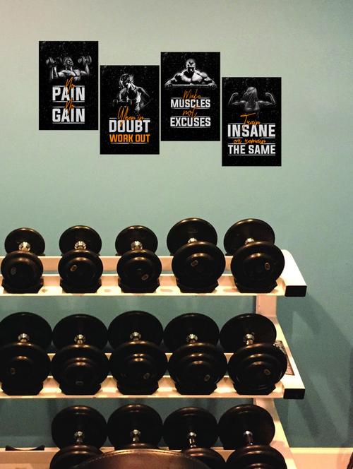 sehaz artworks quotes & motivation matte print posters for home (12x18, multicolour, set of 4) - sza-1029-poster-set - 16109769 - Very Small Image - 1