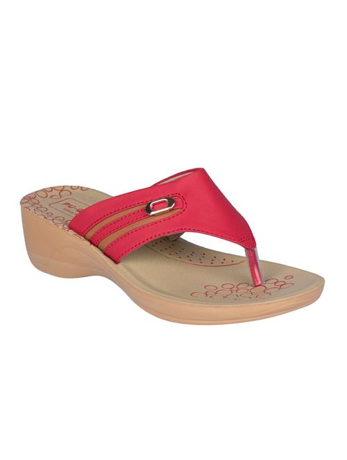 red  toe separator  flip flop  - 16110532 - Very Small Image - 1
