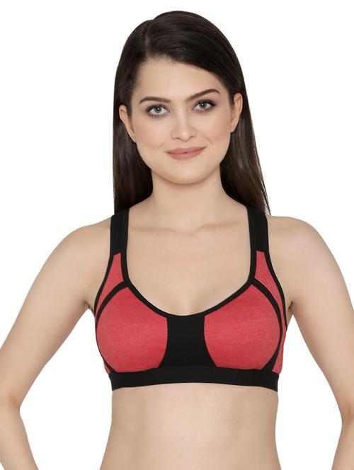 color block full coverage bra - 16110712 - Very Small Image - 1