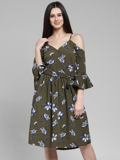 cami neck floral dress - 16111515 - Very Small Image - 1