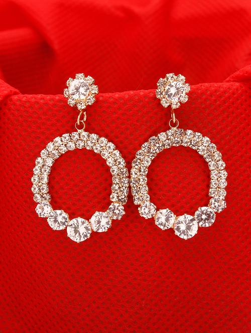 silver drop earring - 16129427 - Very Small Image - 1