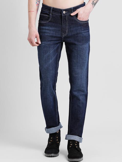 blue heavy washed jeans - 16132524 - Very Small Image - 1