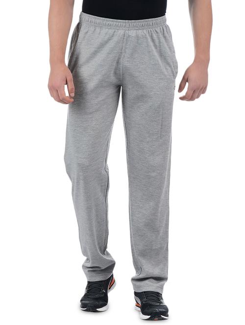 grey solid full length track pant with pockets  - 16133836 - Very Small Image - 1