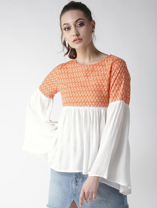 tie back gathered top - 16134476 - Very Small Image - 1