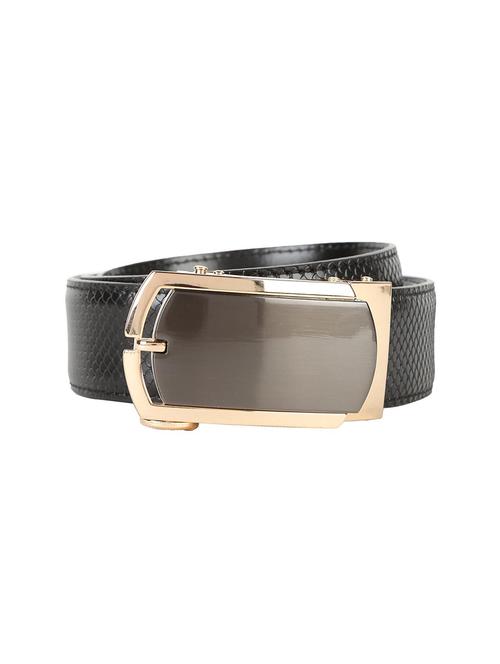 black leather belt - 16137303 - Very Small Image - 1