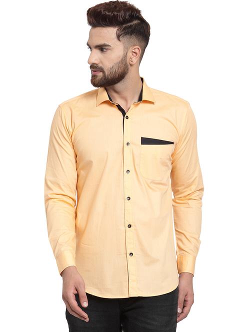 mens solid casual shirt - 16138934 - Very Small Image - 1