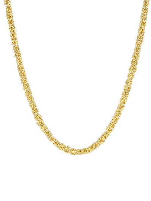 gold satin less steel chain necklace - 16141133 - Very Small Image - 1